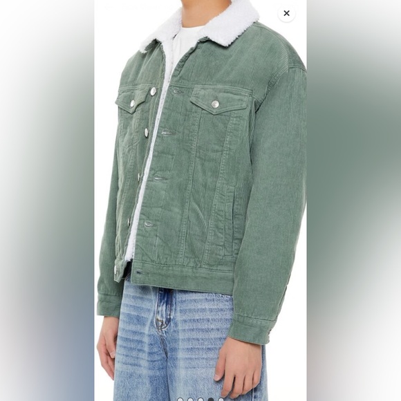 Corduroy Sherpa Jacket - Picture 4 of 4